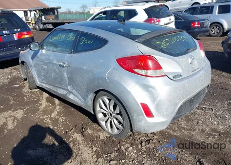 2013 Hyundai Veloster Base W/Black/Base W/Gray/Base W/Red/Re:mix из США, поврежденный, VIN KMHTC6AD7DU097233